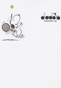 Diadora PEANUTS - T-shirts print - optical white