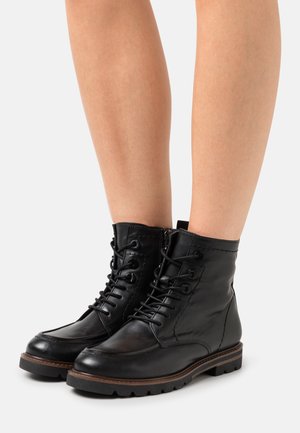 Marco Tozzi Schnürstiefelette - black