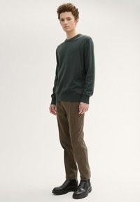 TOM TAILOR DENIM CREWNECK - Trui - dark gable green