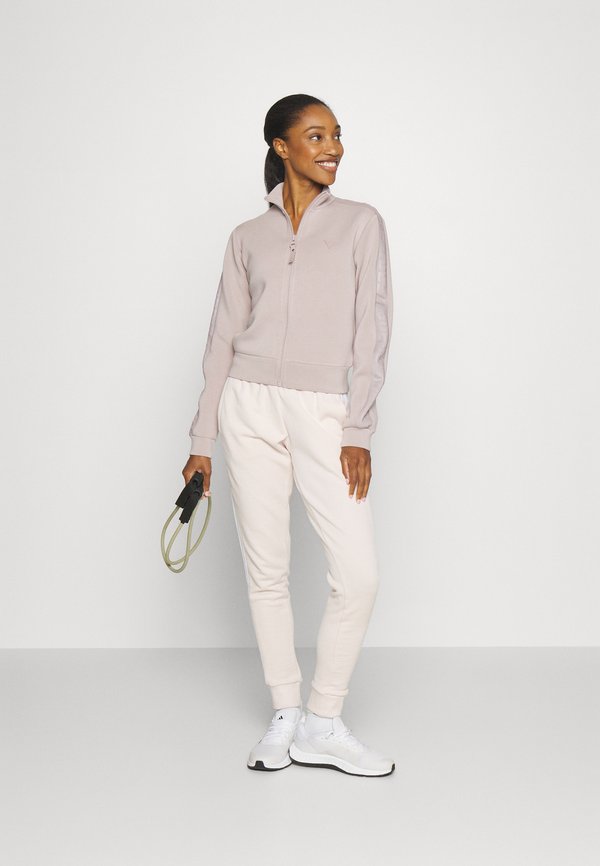 NEW ALLIE ZIP - Zip-up sweatshirt - posh taupe4