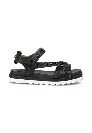 Plateausandalette - black