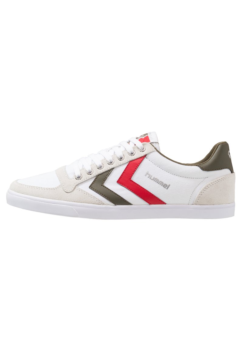 Hummel SLIMMER STADIL - Sapatilhas - white/green