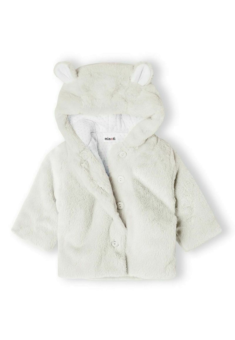 MINOTI - COSY BABY FUR - Ziemas jaka - beige, Palielināt