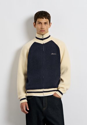 Burocs, UNISEX - Chaqueta de punto - navy/beige