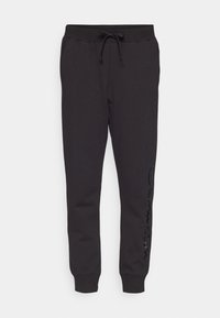 ICONS CUFF PANTS LARGE LOGO - Trainingsbroek - black