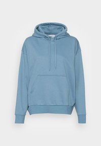 Weekday Jersey con capucha - blue
