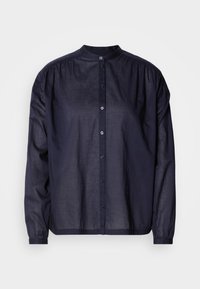 BIZZAN - Button-down blouse - dark blue