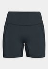 W NK DF UNVRSA HR 5IN SHRT PKT - Leggings - black/anthracite/dark smoke grey