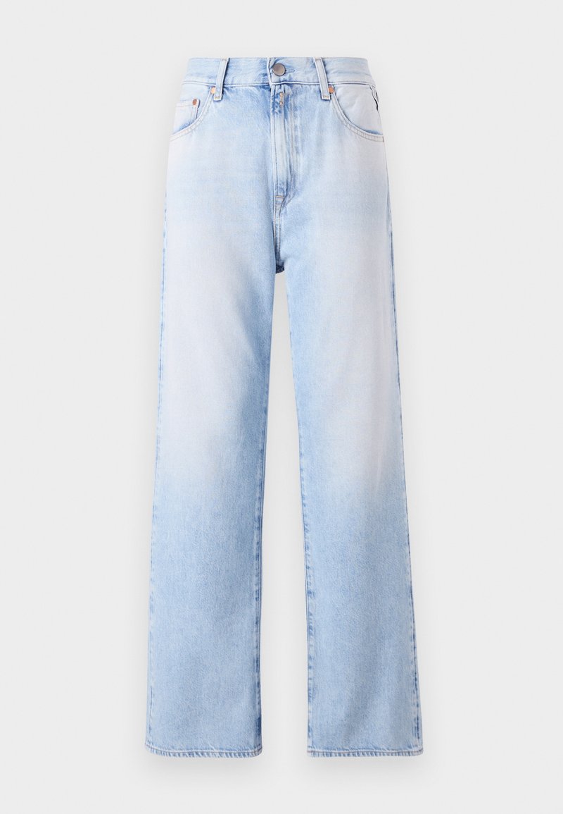 Replay Relaxed fit jeans lichtblauw denim