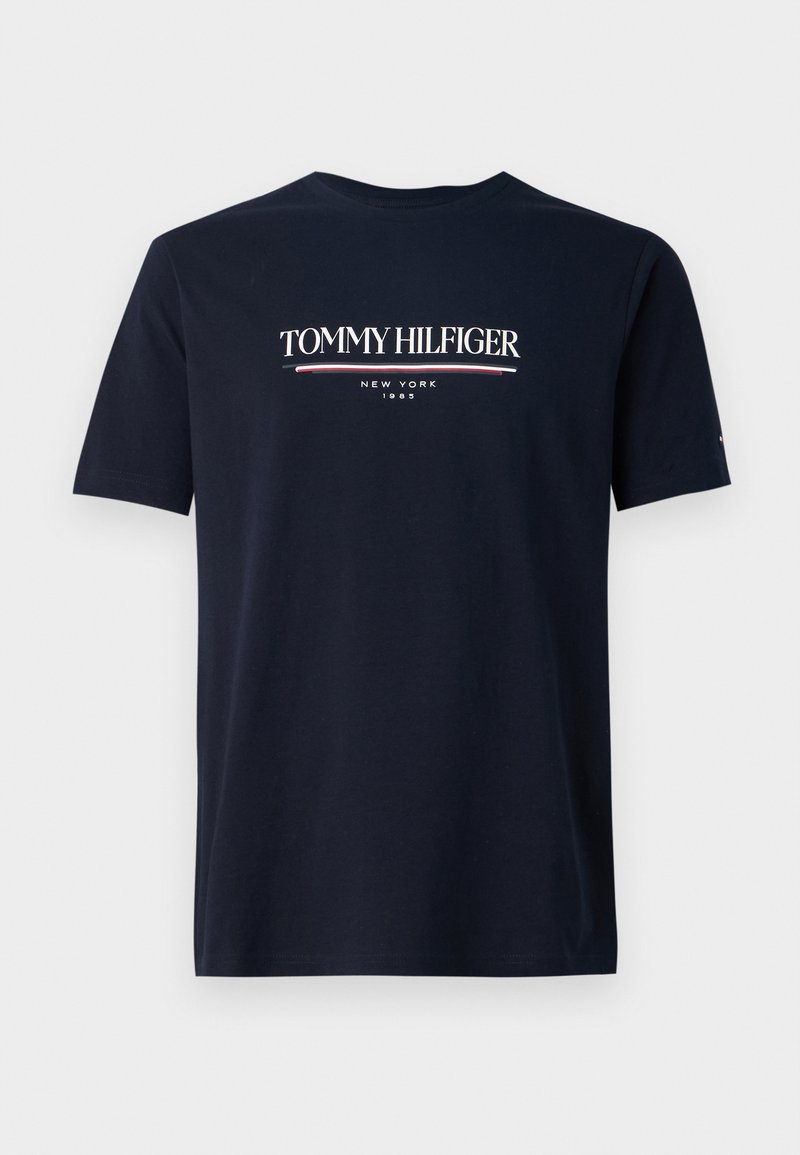 Tommy Hilfiger Camiseta estampada azul marino