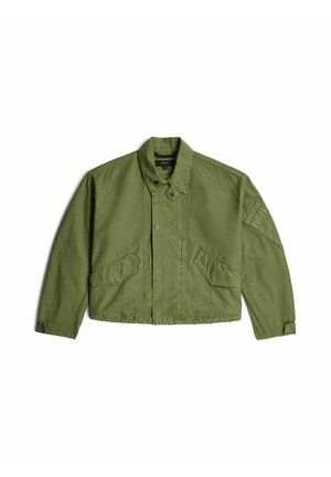 G-STAR, OVERSIZED CROPPED JACKET - Veste légère - four leaf clover gd
