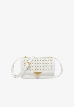 Cross body bag - open white