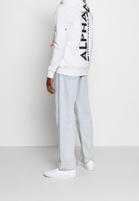 Alpha Industries Felpa con zip - white