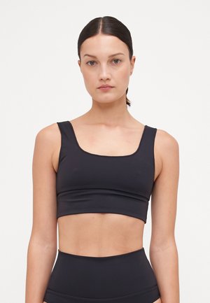 THE CONTOUR CROP - Bikini pezzo sopra - black