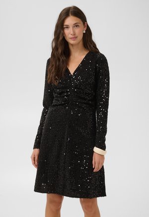 Culture, CUTIT TAMERA SEQUIN DRESS - Robe de soirée - black