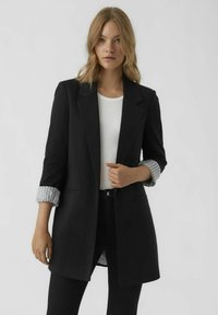 LONG - Blazer - black