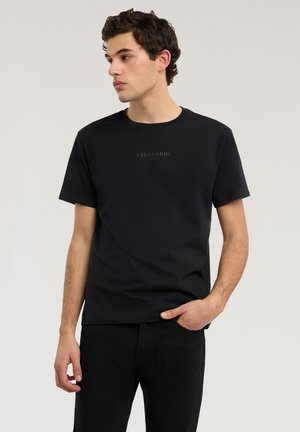 REGULAR FIT - T-shirt con stampa - black milano