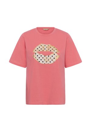 Culture, CUCILIE GITH - T-shirt print - sugar coral