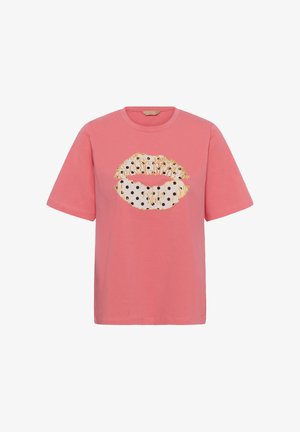 Culture, CUCILIE GITH - T-shirt print - sugar coral