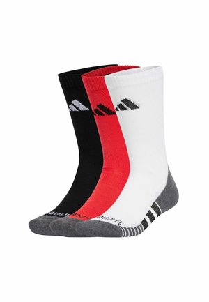 UNISEX 3 PACK  - Sportovní ponožky - pure ruby black white