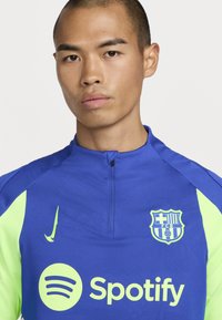 Nike Performance FC BARCELONA NIKE DF STRIKE DRILL TOP THIRD PRE-MATCH - Klub merchandise - old royal old royal lime blast lime blast