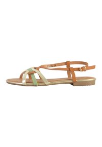 Divine Factory Riemensandalette - camel