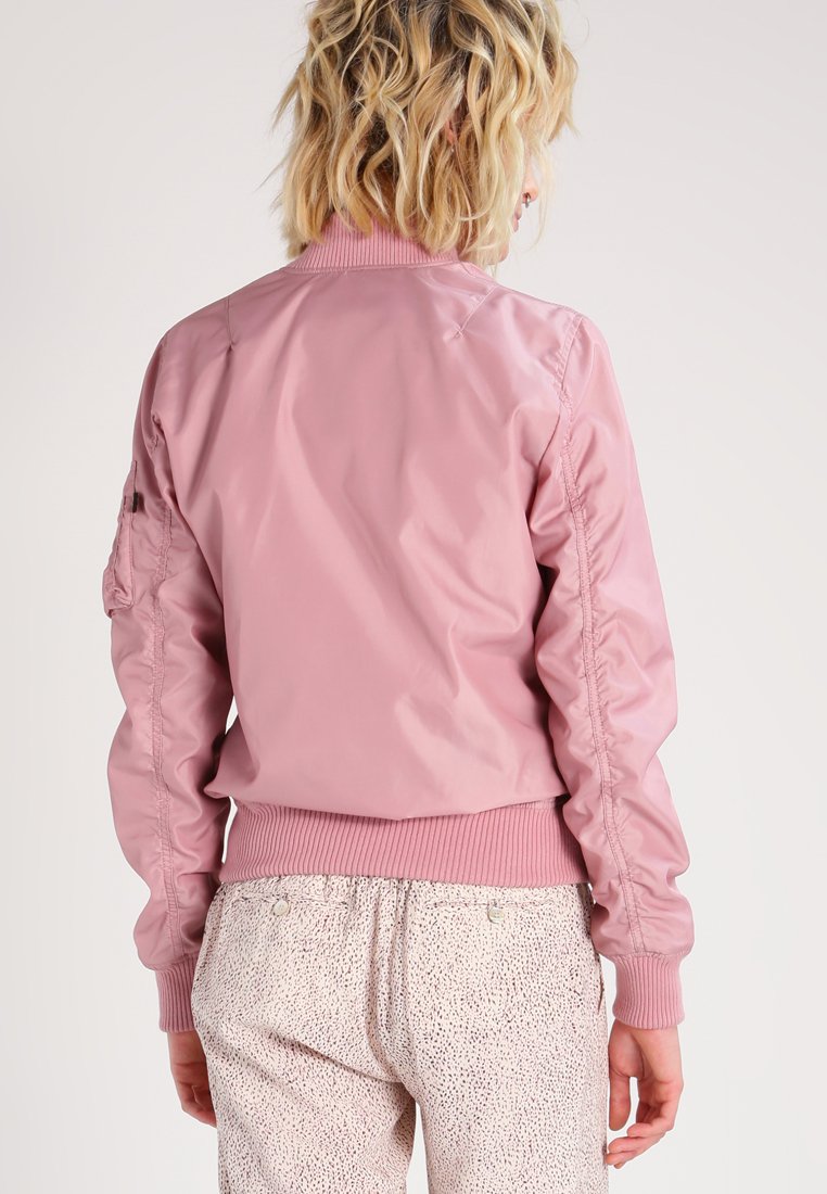 alpha industries silver pink