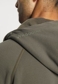 Houdini POWER - Casaco polar - baremark green