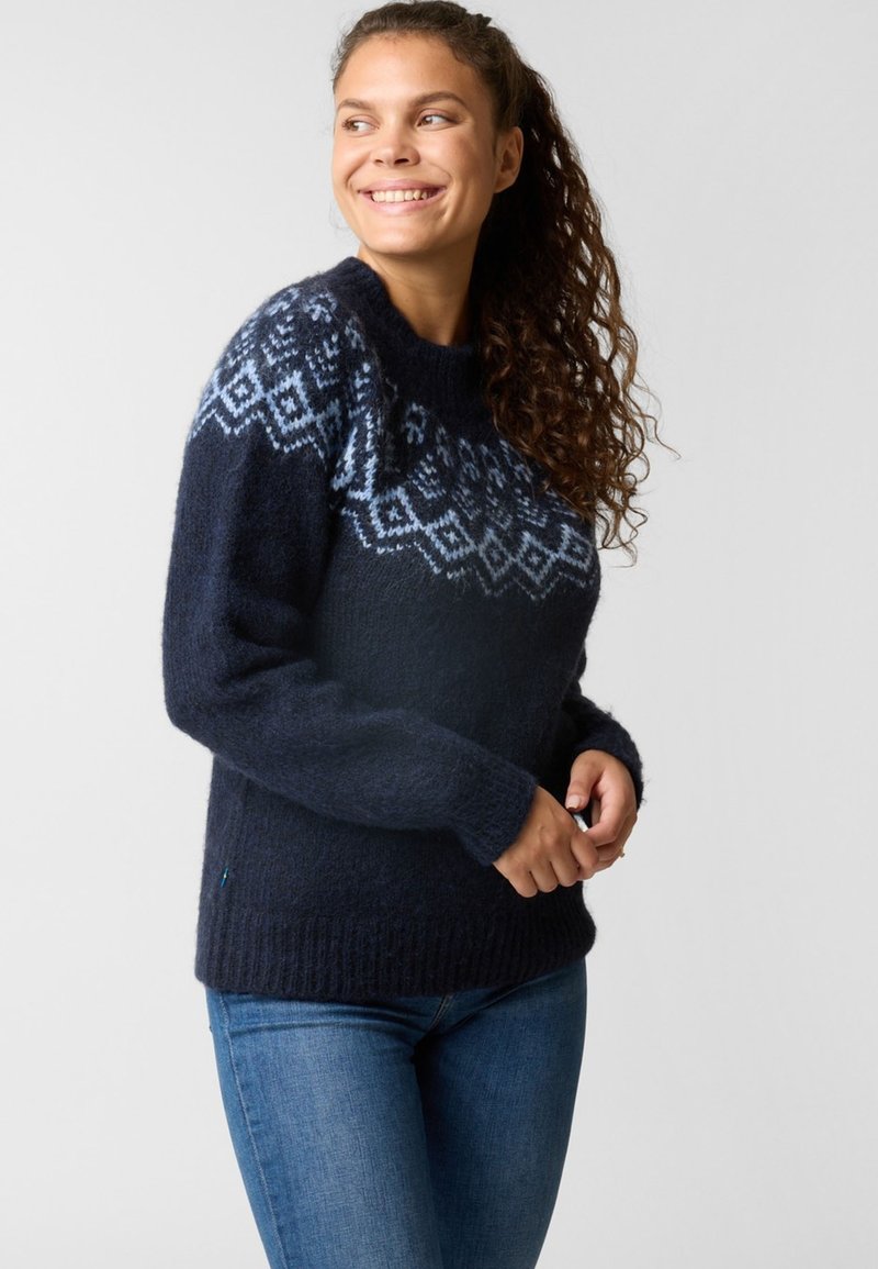 Swedemount LOFOTEN - Strickpullover - navy melange