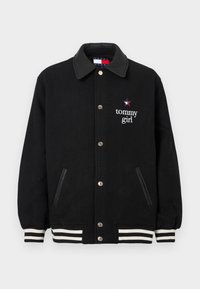 VARSITY JACKET UNISEX - Casaco leve - black