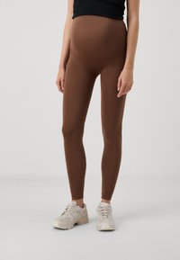 MAMALICIOUS MLTIA JEANNE - Legging (type pantalon) - pinecone