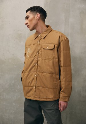 STUFFED JACKET - Jas - utility brown