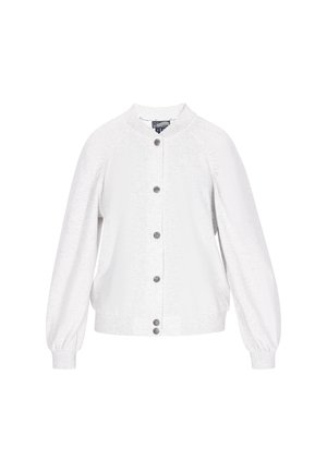 DreiMaster, Mikina so zipsom - offwhite melange