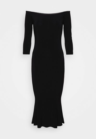 Norma Kamali OFF SHOULDER FISHTAIL DRESS TO MIDCALF - Sukienka koktajlowa