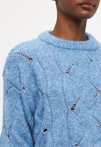 Vero Moda Petite VMLINA O NECK  - Džemperis - allure melange