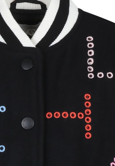 Stella McCartney Kids Giubbotto Bomber - black
