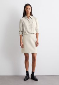Marc O'Polo SHORT LENGTH - A-Linien-Rock - misty grey
