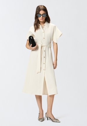 ALESHA - Abito a camicia - g maroso beige