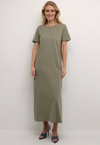 Kaffe - CELINA  - Jerseykleid - vetiver Thumbnail-Bild 1