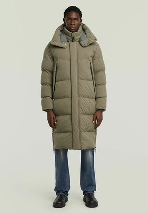G-STAR, G-WHISTLER XL LONG BLANKET JACKET - Wintermantel - turf