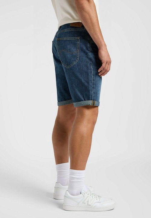 Roy Rogers WALKER Shorts di jeans denim/blu denim