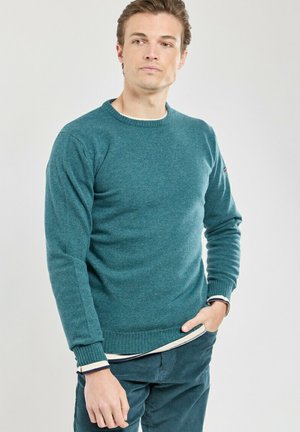 Armor lux Pullover - dark storm chiné slate