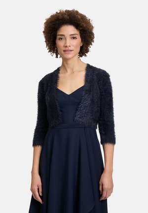 BOLERO MIT STRUKTUR - Strickjacke - night sky