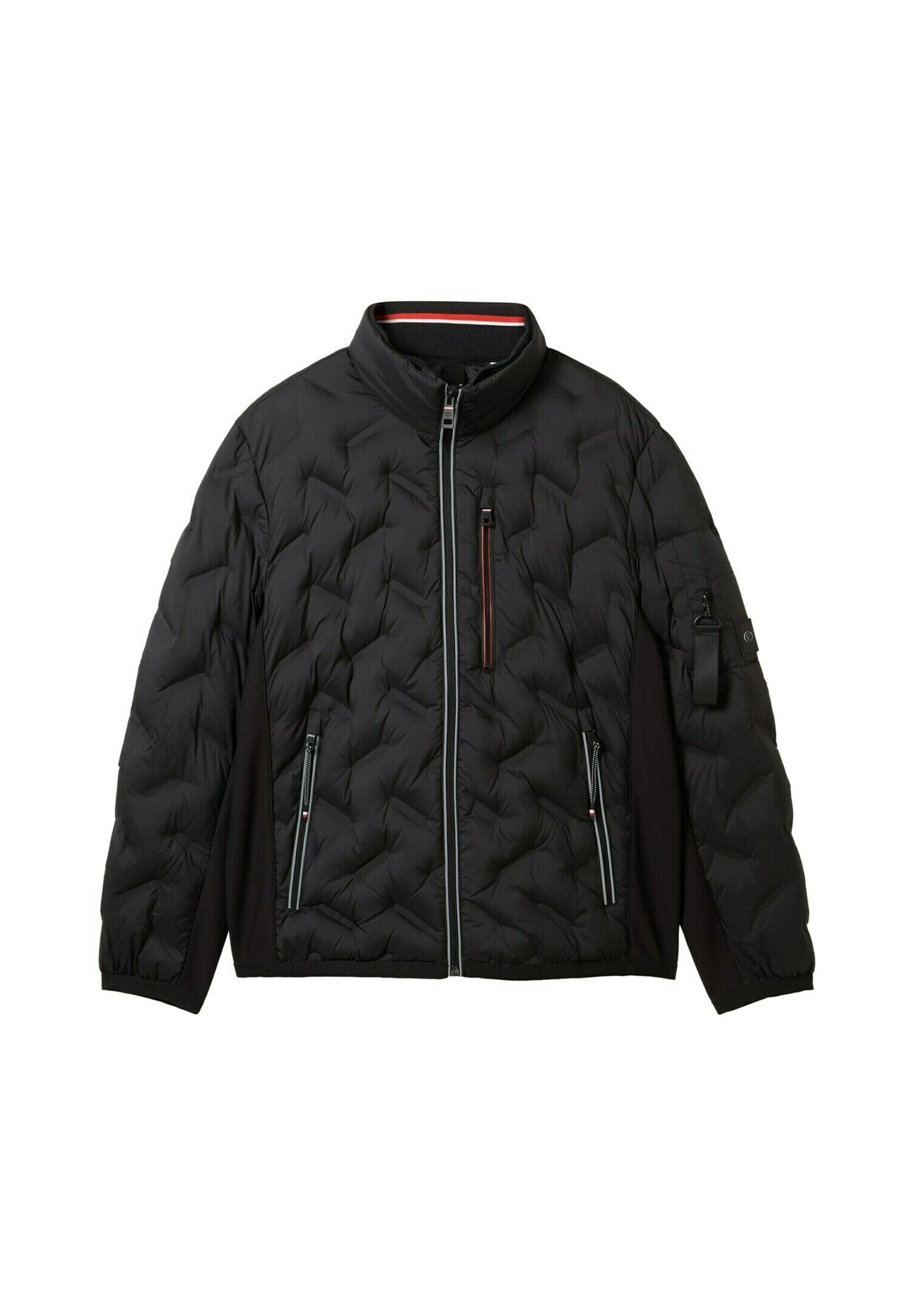 TOM TAILOR Herren Übergangsjacke Mit Kapuze – Stehkragen, Regular Fit, Polyester Mit Stretch