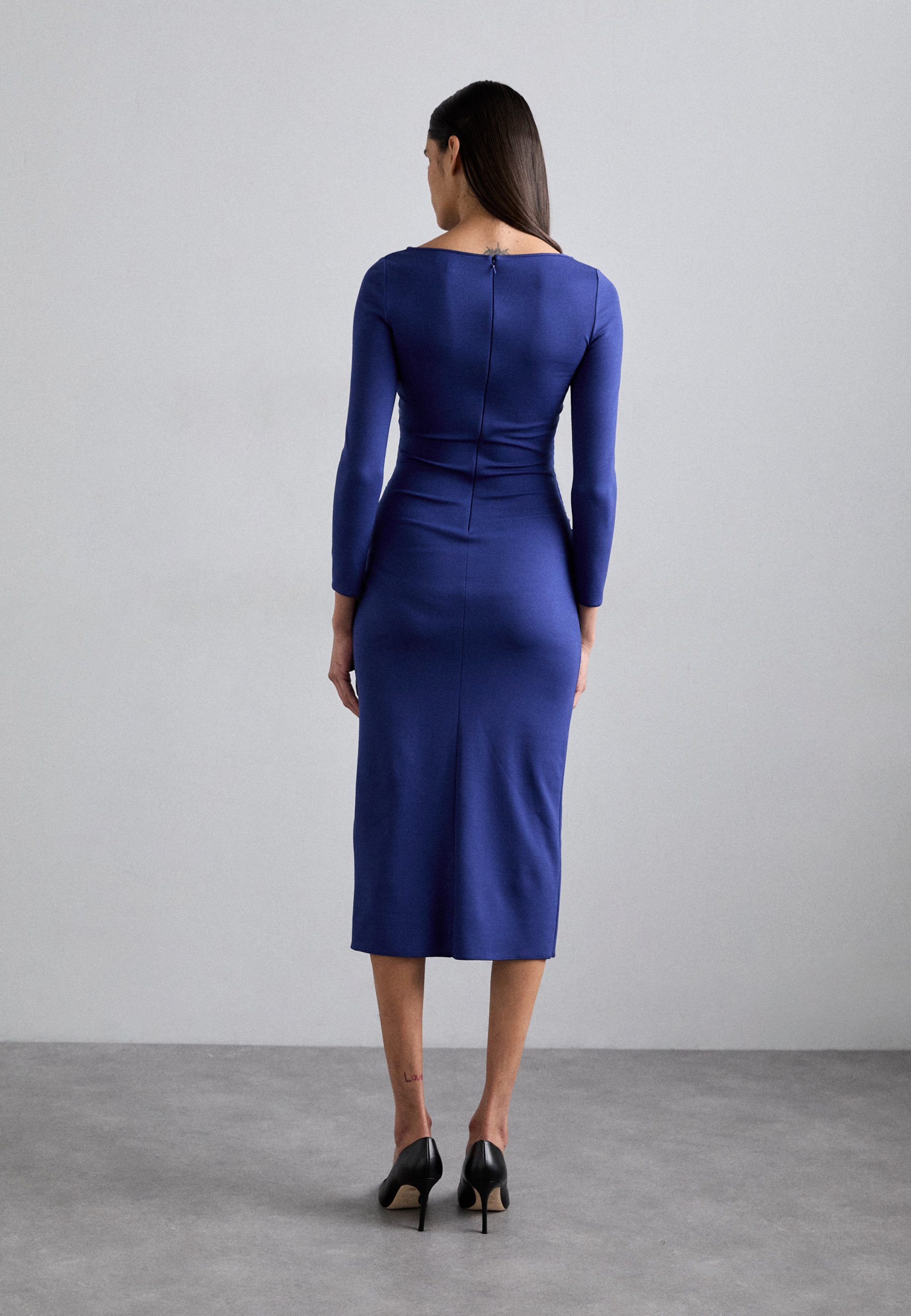 Emporio Armani DRESS - Jersey dress - summer night/blue