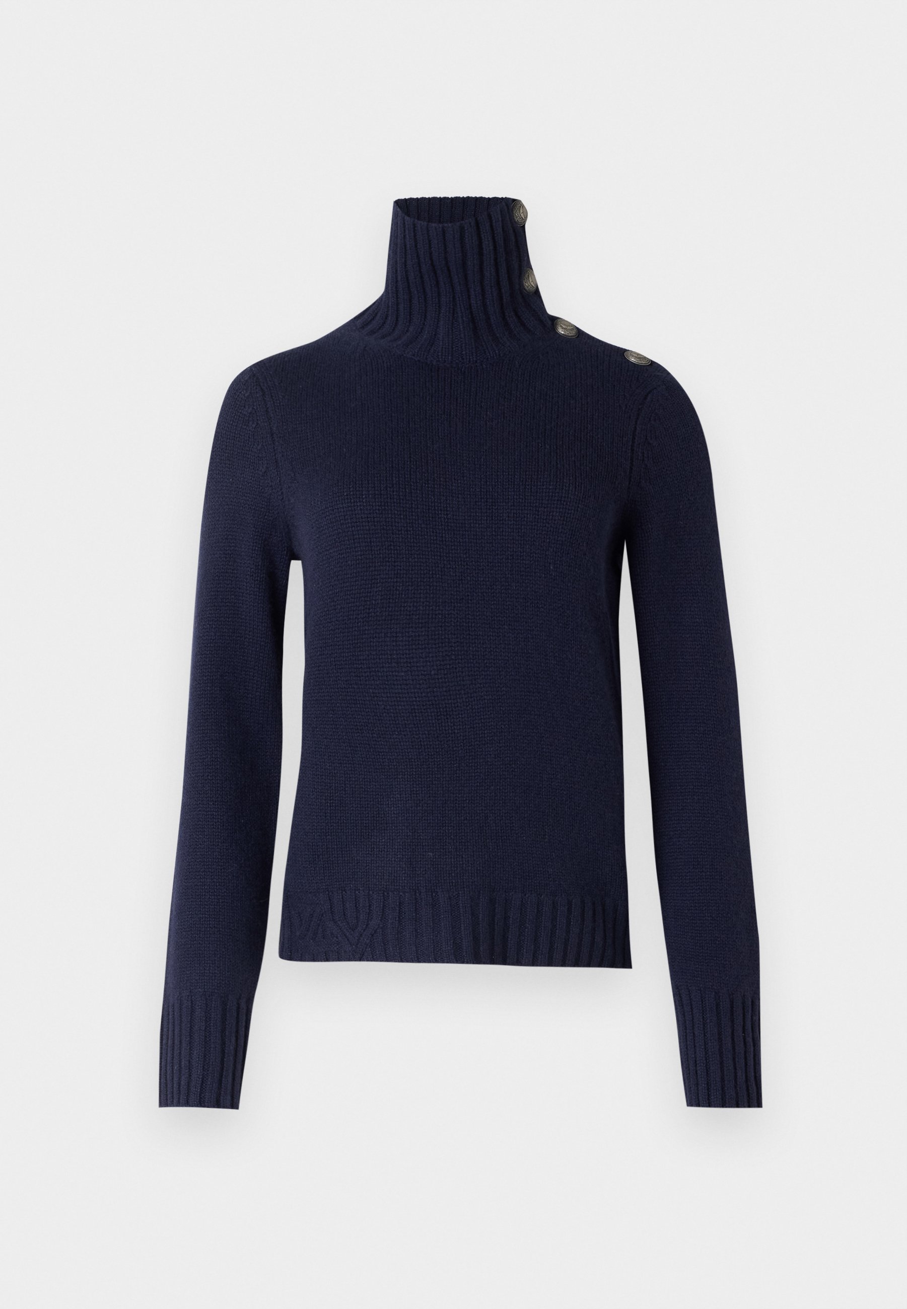 売れ筋商品|||ラルフローレン ニット&セーター レディース アウター ARAN-KNIT ALPACA-BLEND TURTLENECK - Jumper - hunter navy Polo Ralph Lauren ARAN-KNIT ALPACA-BLEND TURTLENECK - Jumper