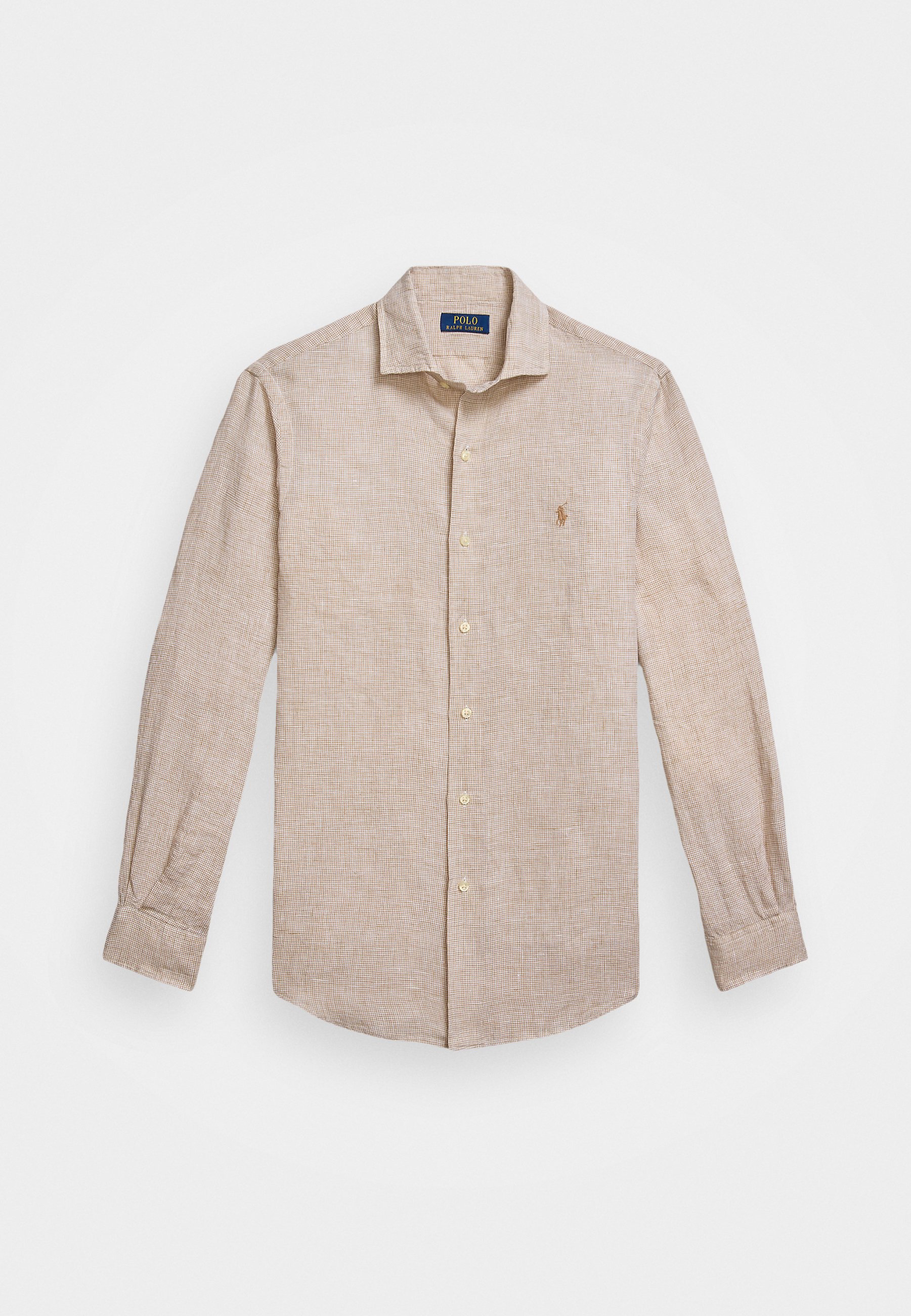 Polo Ralph Lauren CUSTOM FIT LINEN SHIRT - Shirt - coastal beige