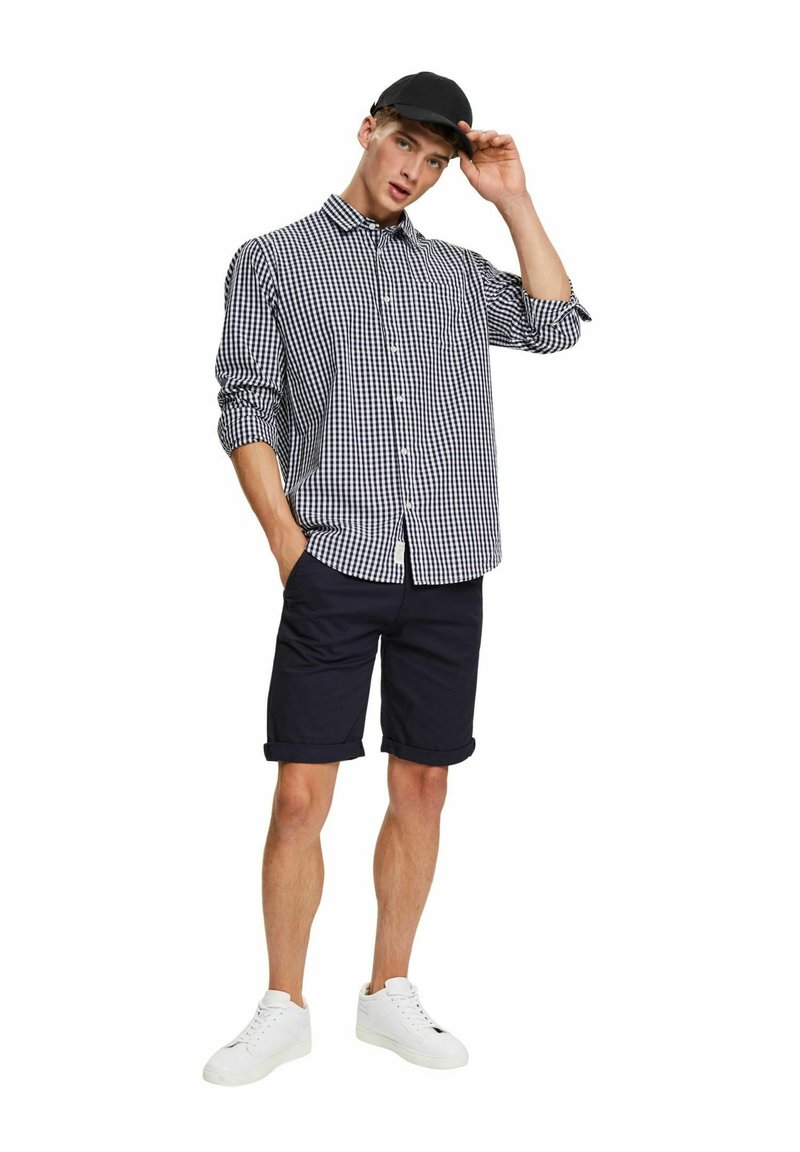 Herren Freizeithemden | Esprit Hemd navy/dunkelblau meliert - GD81840 Herren Freizeithemden | Esprit Hemd navy/dunkelblau meliert - GD81840