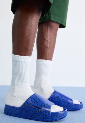 CALM SLIDE UNISEX - Sandales de bain - racer blue/dark obsidian