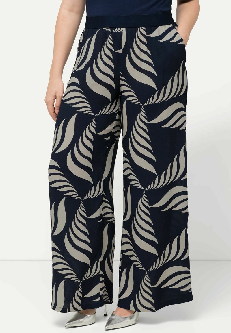 Ulla Popken Pantalon classique - navy blue